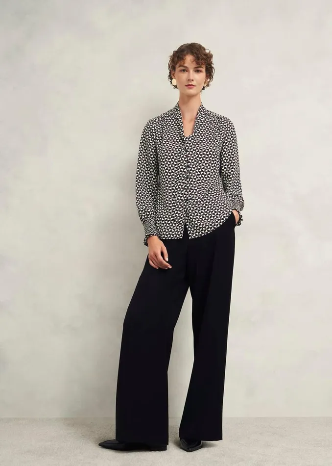 Women Tops Hobbs Somerton Blouse Multi