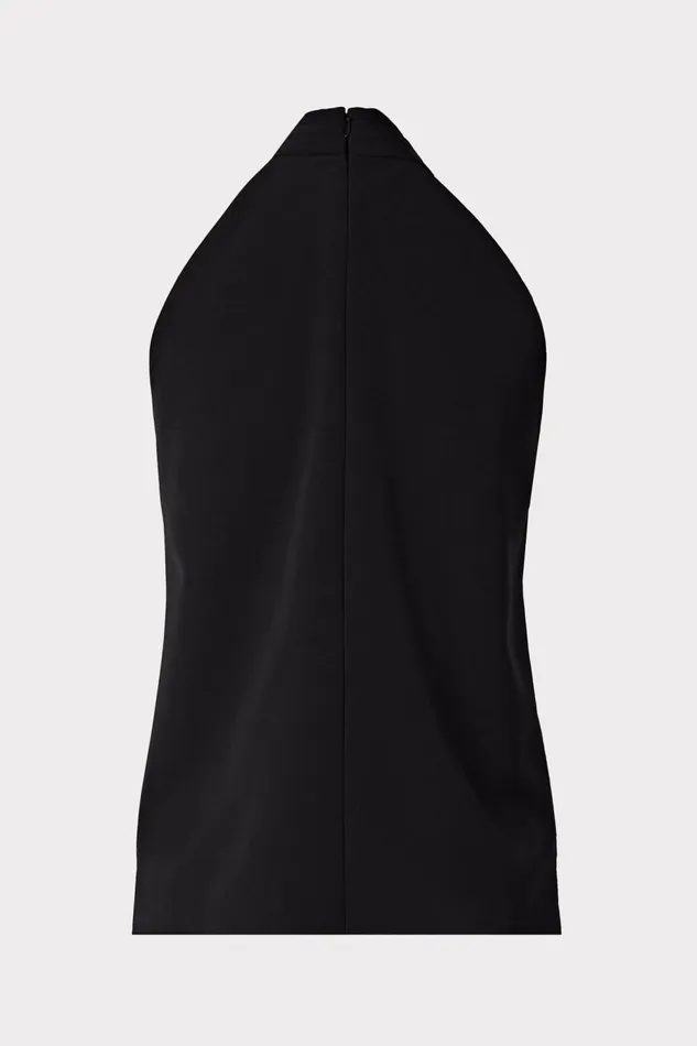 Women Tops Milly Preston Cady Top Black