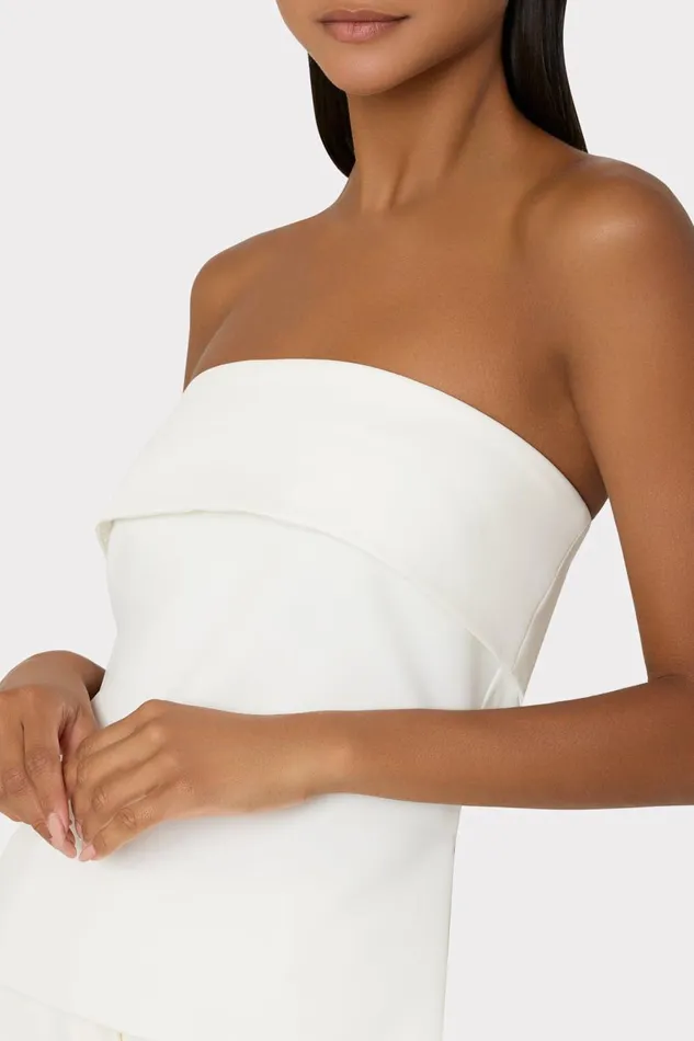 Women Tops Milly Tuala Cady Top Ecru Women Tops Milly Tuala Cady Top Ecru