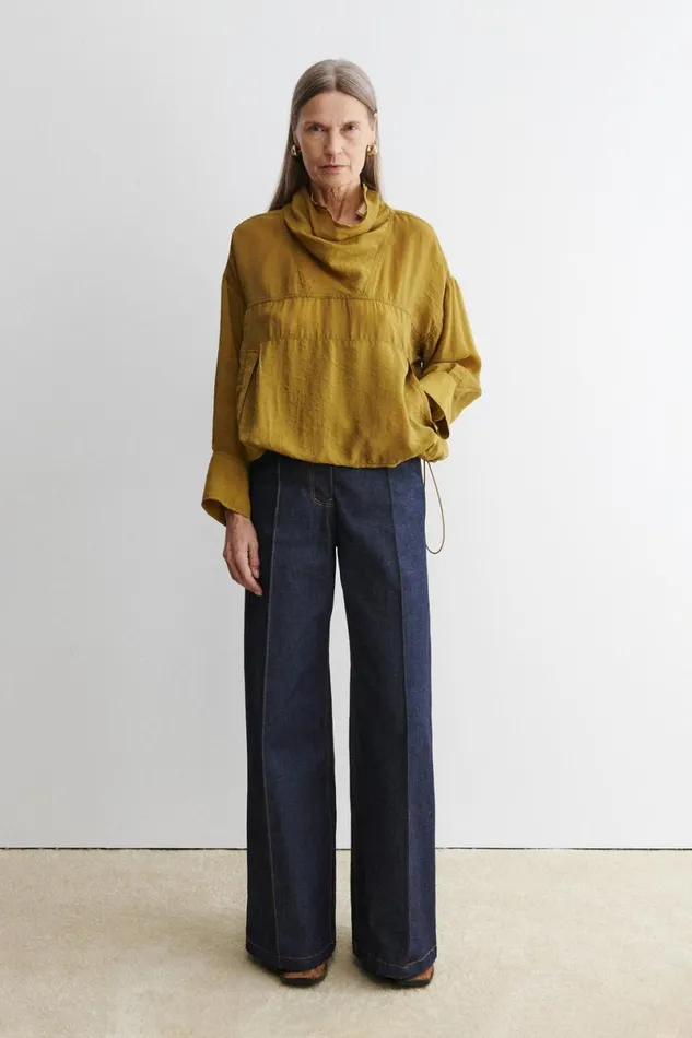 Women Tops Rachel Comey Camarra Top Mustard