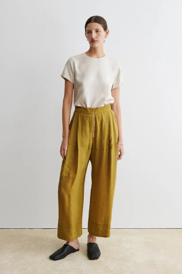 Women Tops Rachel Comey Camarra Top Mustard
