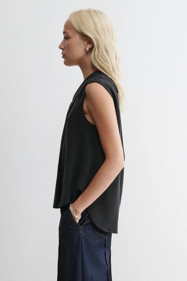 Women Tops Rachel Comey Duston Top Black Women Tops Rachel Comey Duston Top Black