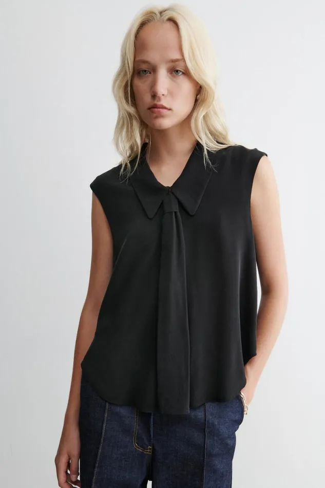 Women Tops Rachel Comey Duston Top Black Women Tops Rachel Comey Duston Top Black