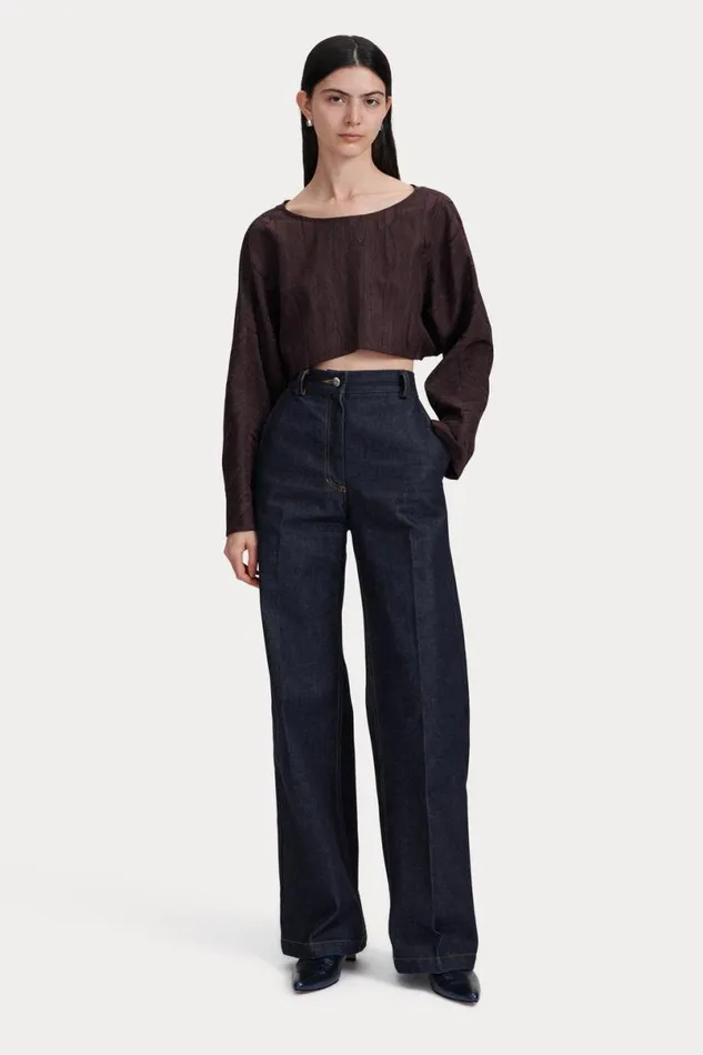 Women Tops Rachel Comey Labriola Top Brown