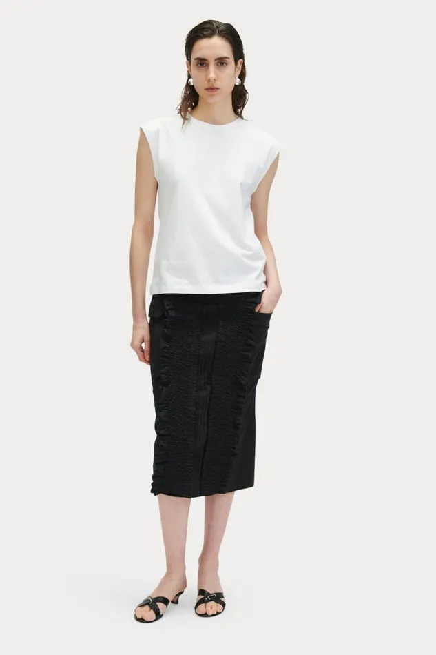 Women Tops Rachel Comey Ori Tee White Women Tops Rachel Comey Ori Tee White