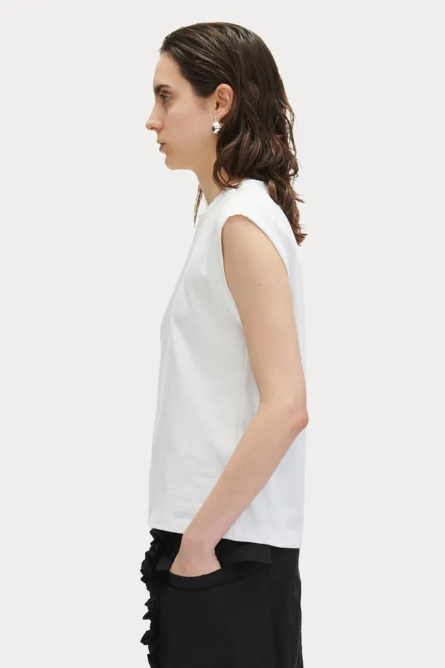 Women Tops Rachel Comey Ori Tee White Women Tops Rachel Comey Ori Tee White