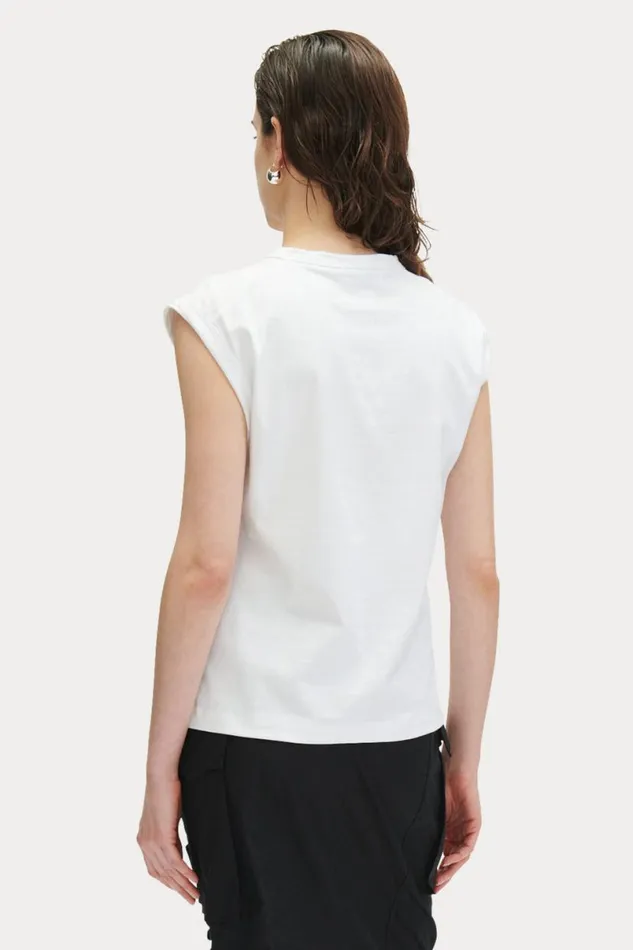 Women Tops Rachel Comey Ori Tee White Women Tops Rachel Comey Ori Tee White