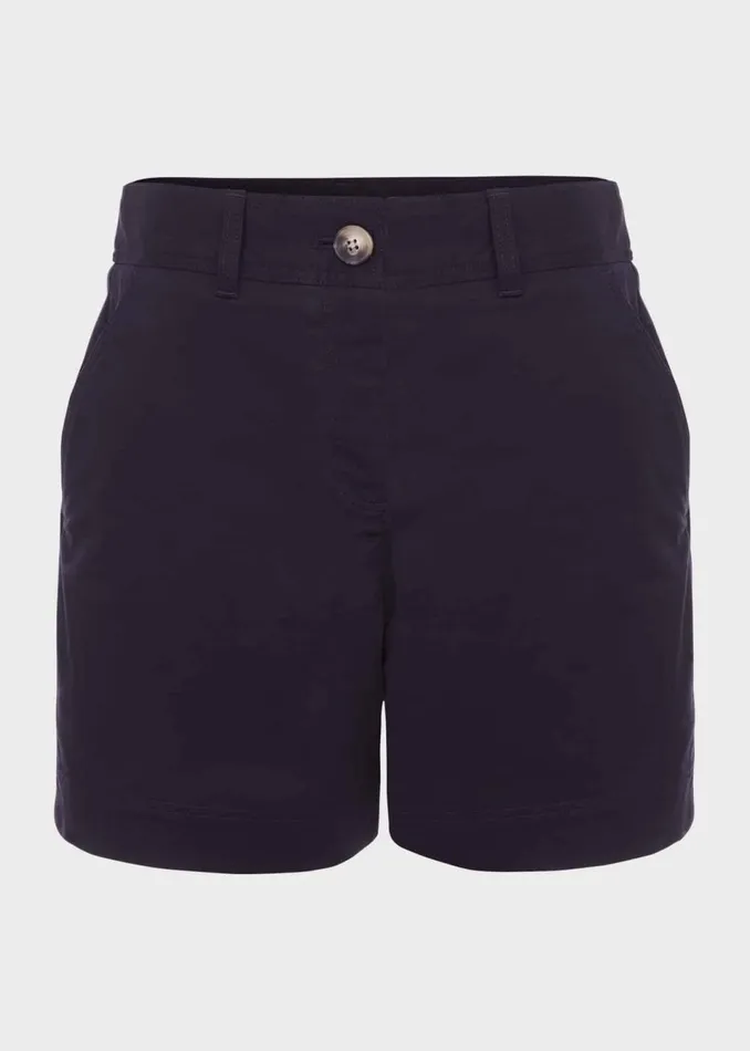 Women Trousers Hobbs Carla Shorts Navy