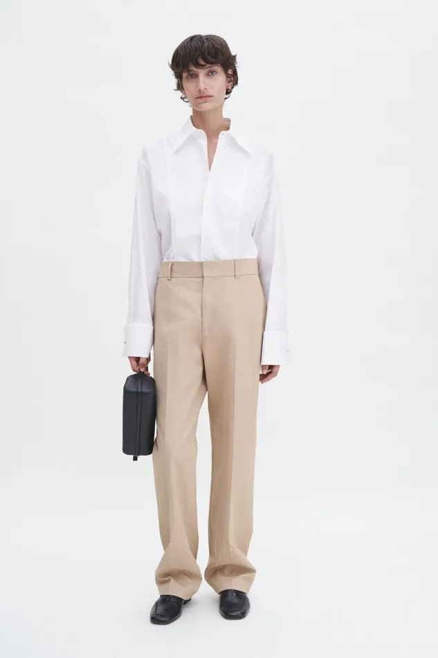 Women Tuxedo Shirt White Filippa K Shirts and Blouses