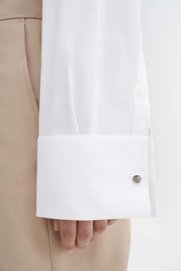 Women Tuxedo Shirt White Filippa K Shirts and Blouses