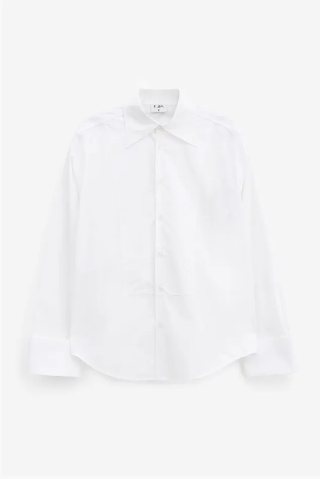 Women Tuxedo Shirt White Filippa K Shirts and Blouses