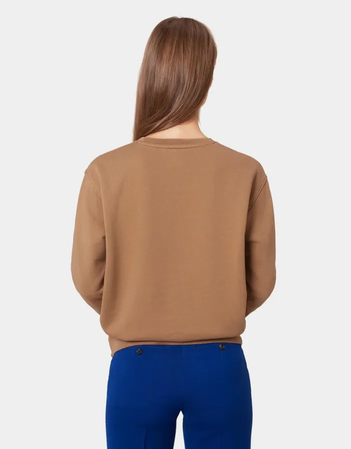 Women Women Classic Organic Crew Dusty Olive Colorful Standard Crewneck Sweatshirts