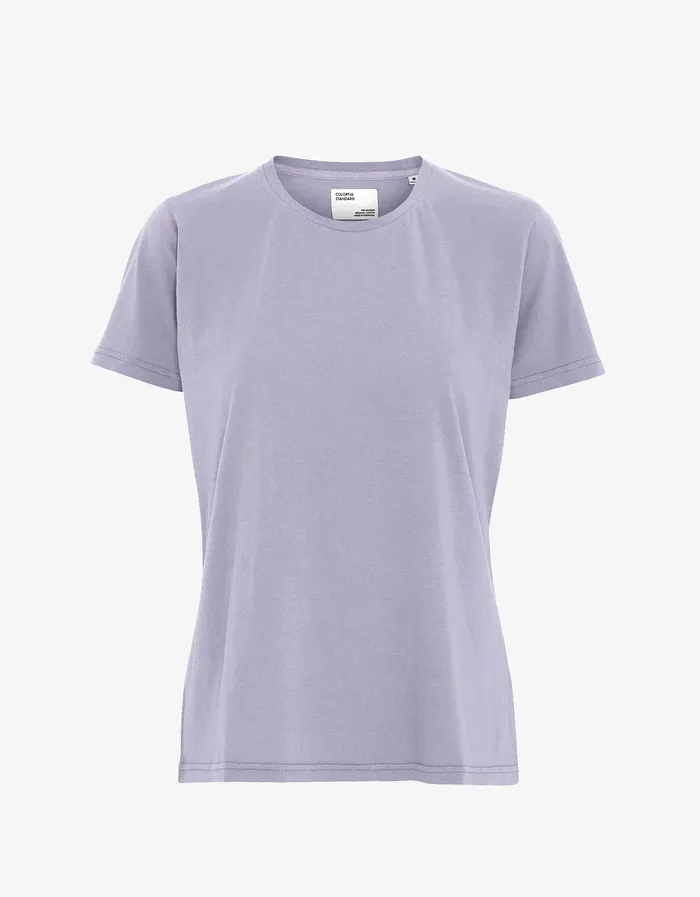 Women Women Light Organic Tee 8211 Purple Jade TShirts Colorfulstandard