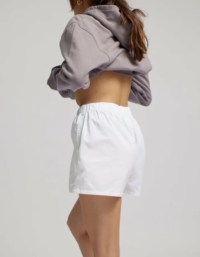 Women Women Organic Twill Shorts Lava Grey Colorful Standard Shorts