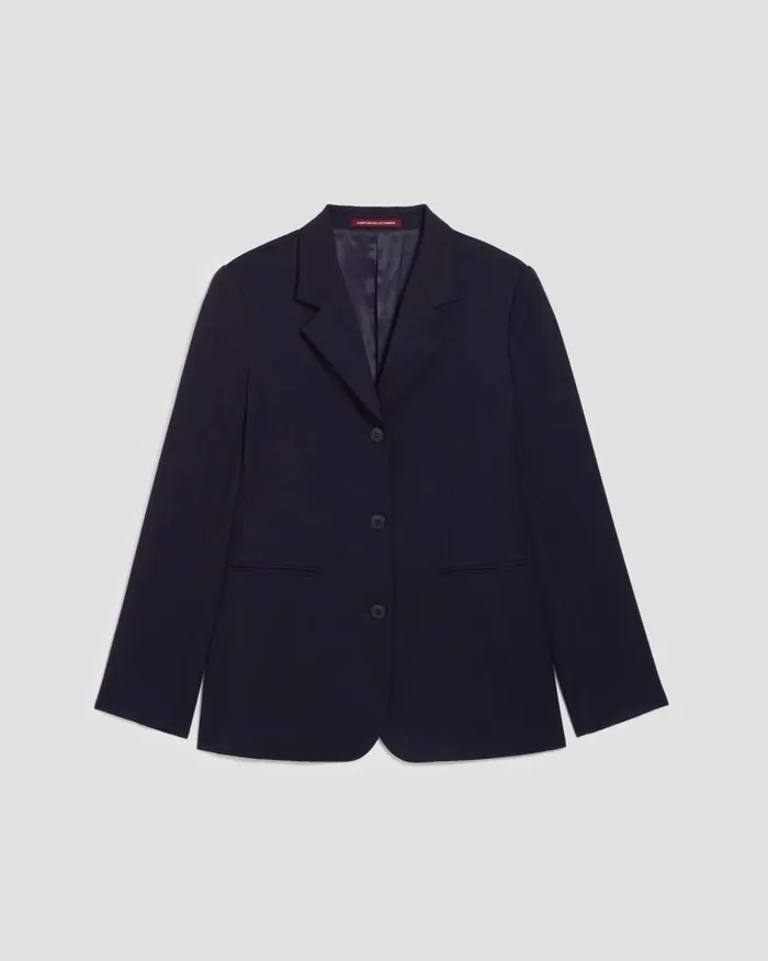 Women Wool Blazer Night Sky Comptoir Des Cotonniers Coats and Jackets Women Wool Blazer Night Sky Comptoir Des Cotonniers Coats and Jackets