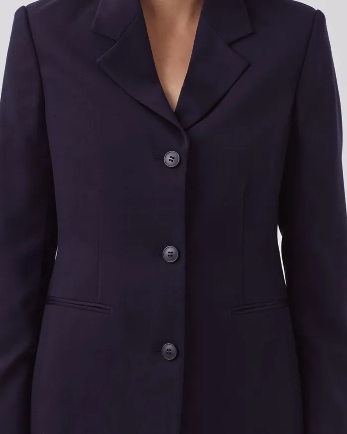 Women Wool Blazer Night Sky Comptoir Des Cotonniers Coats and Jackets Women Wool Blazer Night Sky Comptoir Des Cotonniers Coats and Jackets