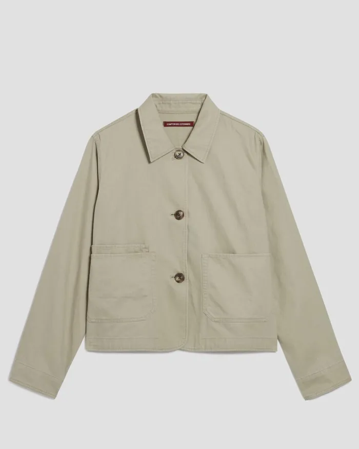 Women Workwear Jacket Abbey Stone Comptoir Des Cotonniers Coats and Jackets