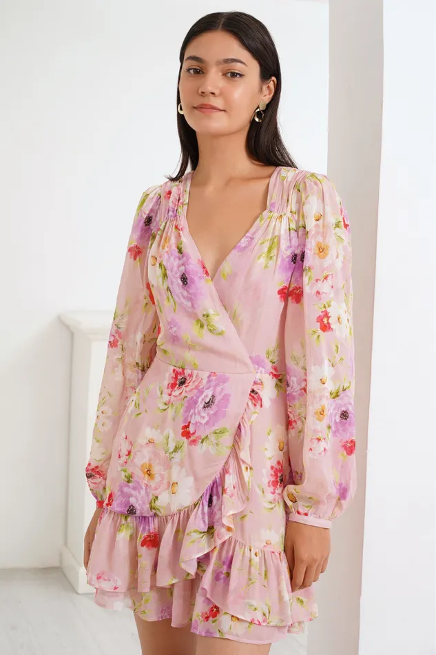 Women YUMI KIM Dresses GWEN DRESS Miami Magic Blush