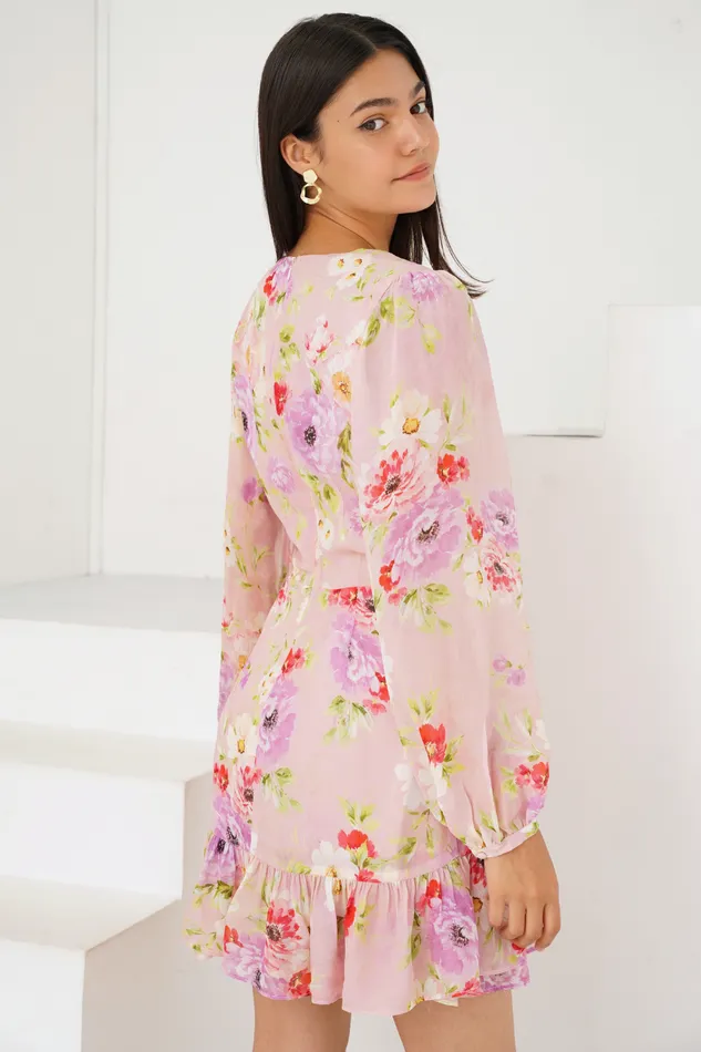 Women YUMI KIM Dresses GWEN DRESS Miami Magic Blush