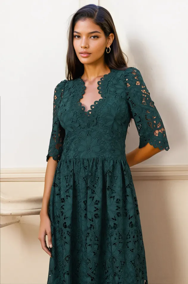 Women YUMI KIM Dresses HESTER DRESS Sedona Lace Forest
