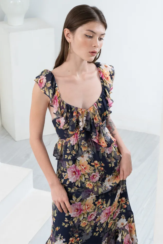 Women YUMI KIM Dresses MARZENA MAXI DRESS New Day Slate