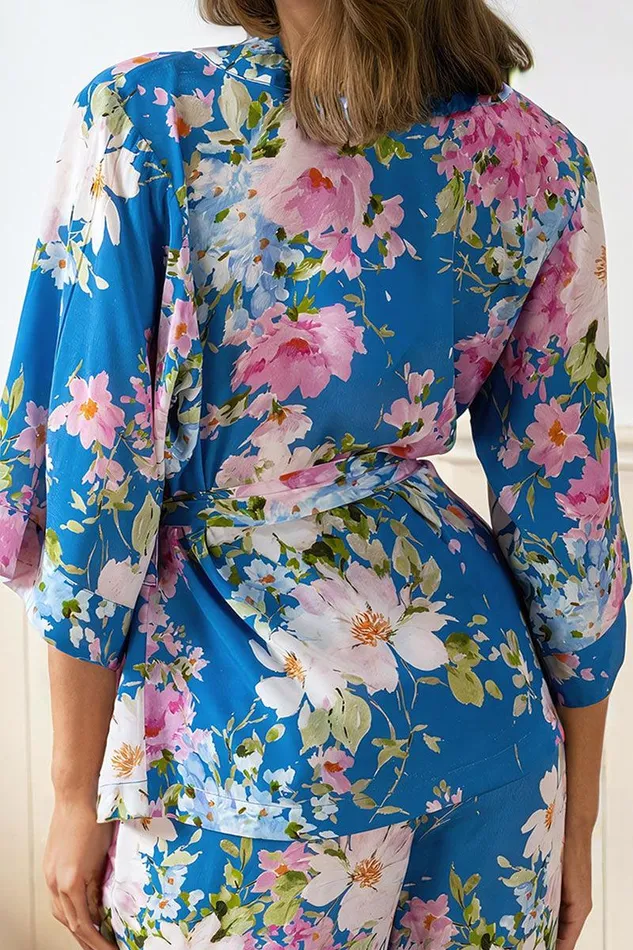 Women YUMI KIM Tops MIRANDA KIMONO TOP Soft Kiss Royal