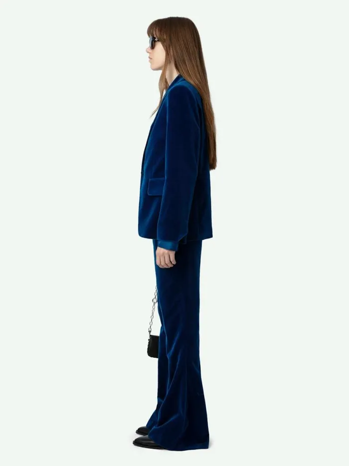 Women Zadig and Voltaire Blazers Vavy Velvet Blazer Overseas