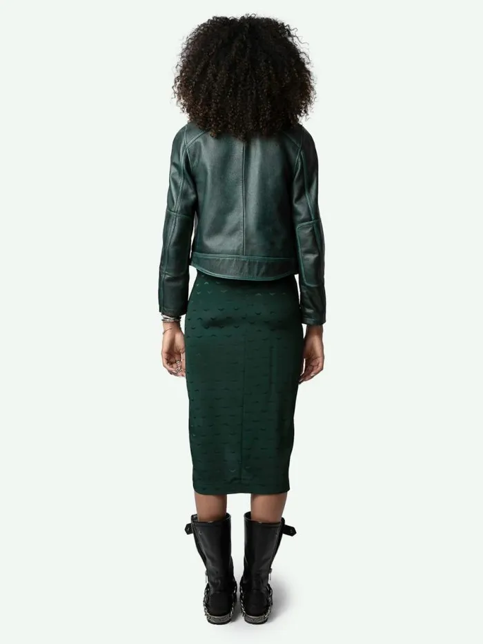 Women Zadig and Voltaire Dresses and Skirts Jamelia Silk Jacquard Wings Skirt Peaks Women Zadig and Voltaire Dresses and Skirts Jamelia Silk Jacquard Wings Skirt Peaks