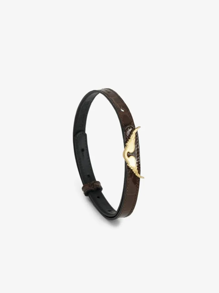 Women Zadig and Voltaire Jewelry Rock Leather Bracelet Bonny Women Zadig and Voltaire Jewelry Rock Leather Bracelet Bonny