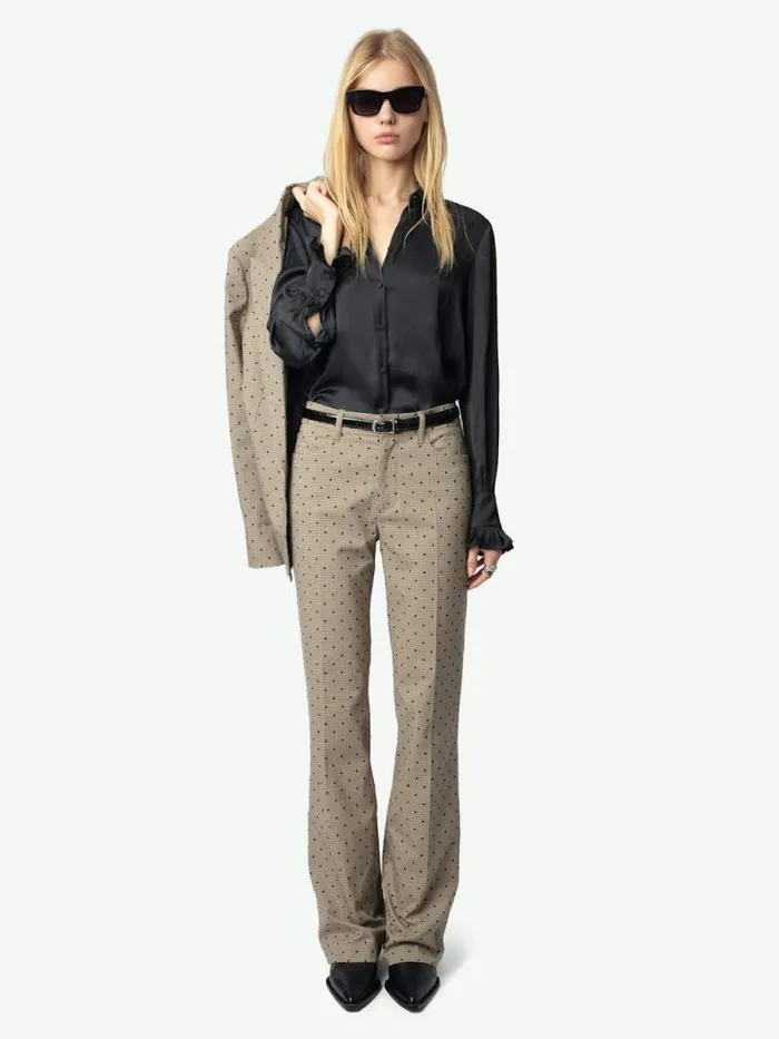Women Zadig and Voltaire Suiting Pistol Pants Camel Women Zadig and Voltaire Suiting Pistol Pants Camel