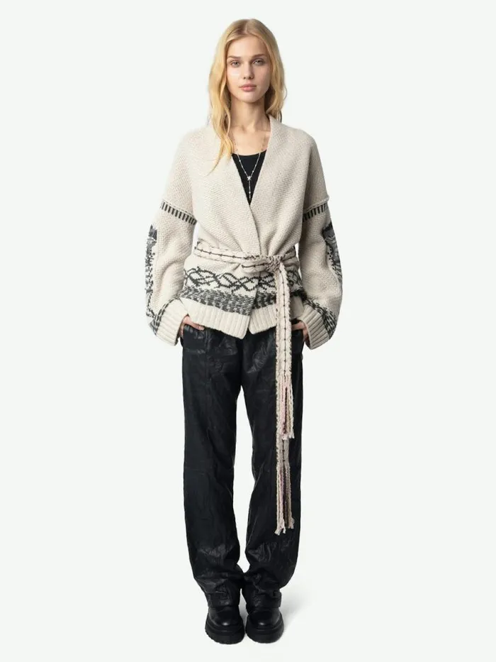 Women Zadig and Voltaire Sweaters and Cardigans Aspen Cardigan Erable