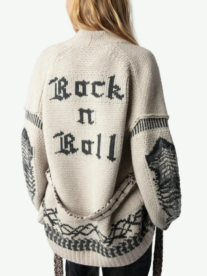 Women Zadig and Voltaire Sweaters and Cardigans Aspen Cardigan Erable Women Zadig and Voltaire Sweaters and Cardigans Aspen Cardigan Erable