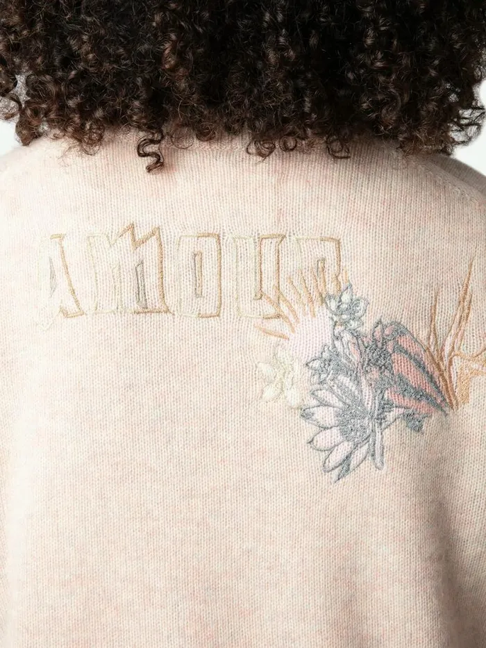 Women Zadig and Voltaire Sweaters and Cardigans Markus Cashmere Sweater Sweet