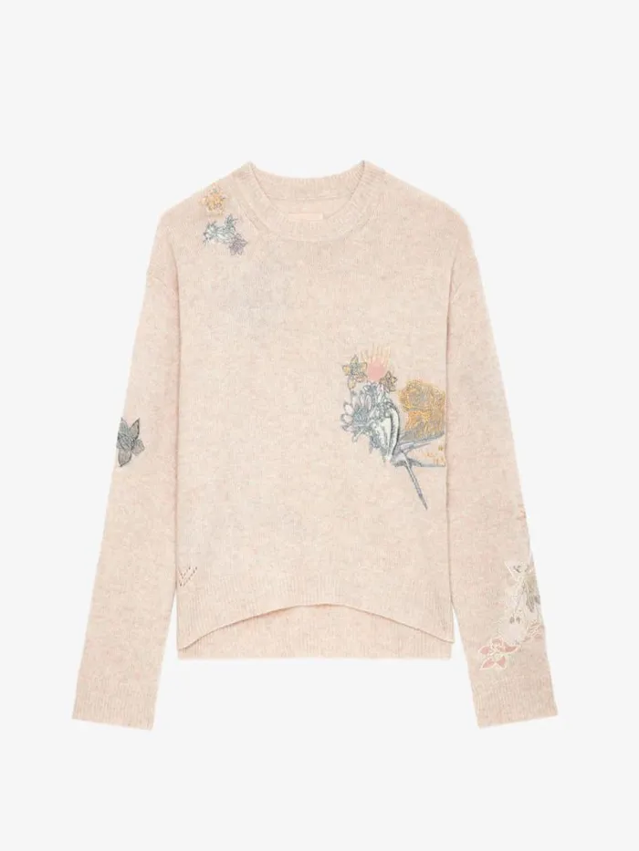 Women Zadig and Voltaire Sweaters and Cardigans Markus Cashmere Sweater Sweet