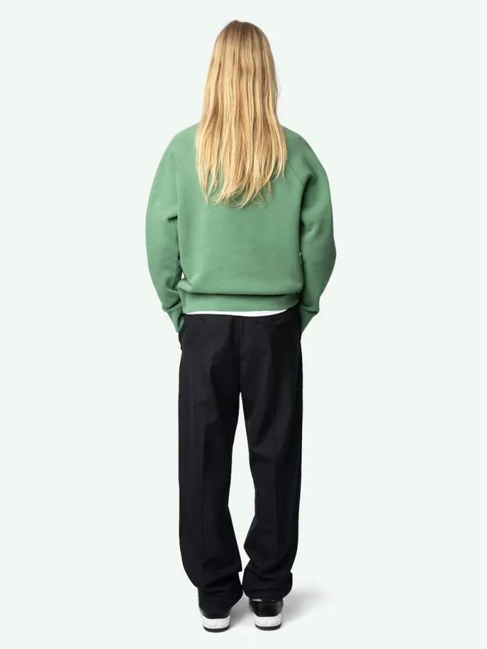 Women Zadig and Voltaire Sweatshirts and Hoodies Upper Sweatshirt Coriander Women Zadig and Voltaire Sweatshirts and Hoodies Upper Sweatshirt Coriander