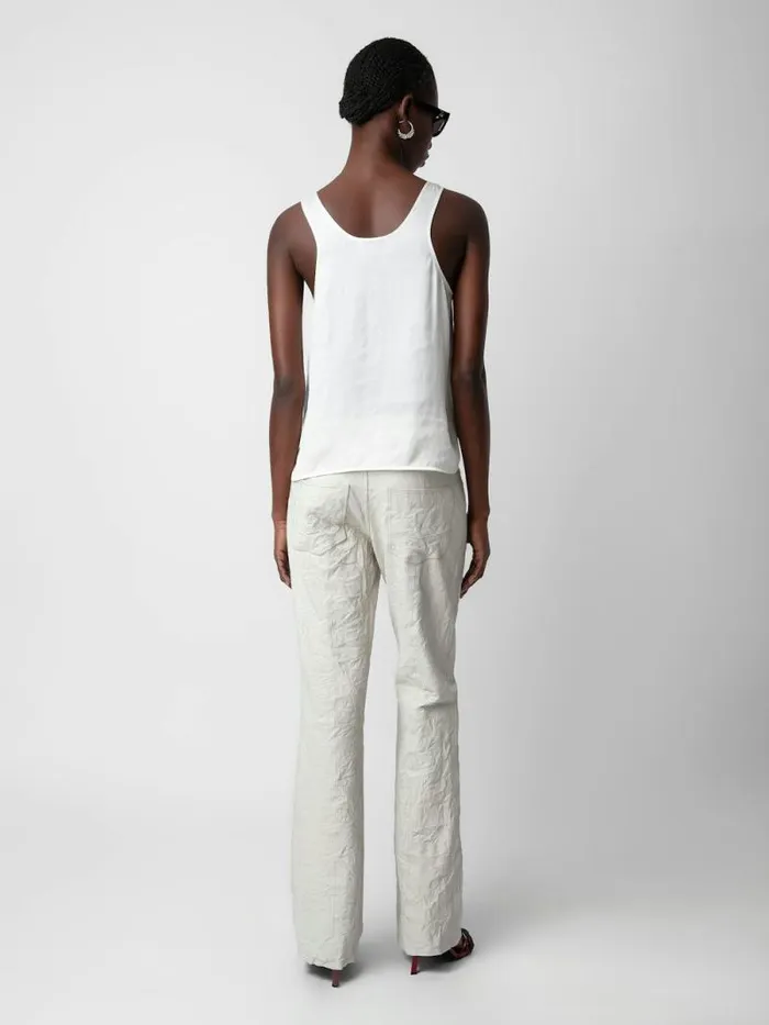 Women Zadig and Voltaire Tops and Shirts Carys Satin Top Judo Women Zadig and Voltaire Tops and Shirts Carys Satin Top Judo