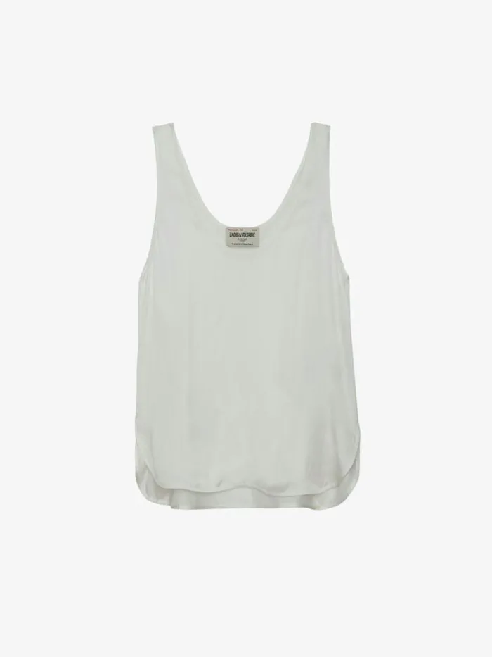 Women Zadig and Voltaire Tops and Shirts Carys Satin Top Judo Women Zadig and Voltaire Tops and Shirts Carys Satin Top Judo