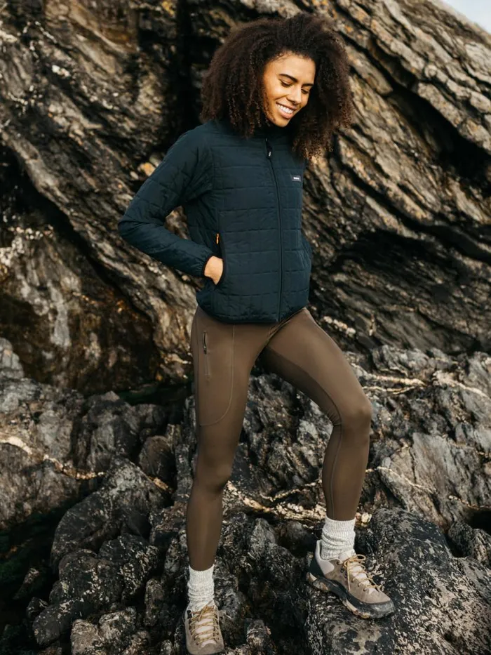 Women Zennor Adventure Legging Olive Finisterre Trousers and Leggings
