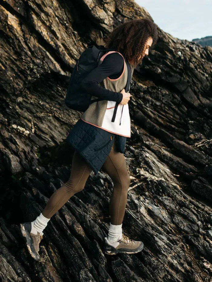 Women Zennor Adventure Legging Olive Finisterre Trousers and Leggings