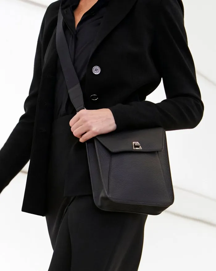 Wool DoubleFace Jacket Black Women Akris Jackets
