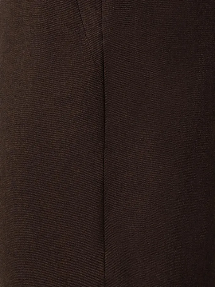 Wool Stretch DoubleFace Cropped Tapered Pants Mocca Women Akris Pants