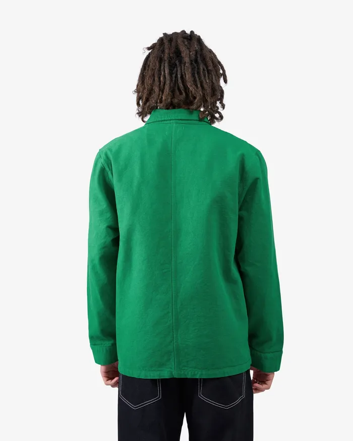 Workwear Jackets Colorfulstandard Men Organic Workwear Jacket 8211 Kelly Green