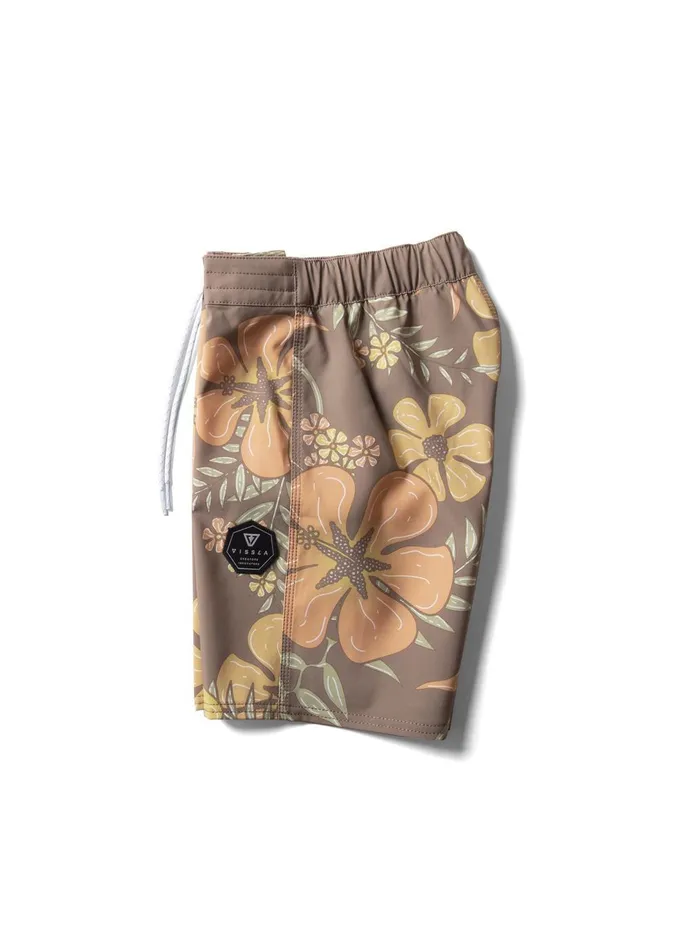 Youth Boardshorts Vissla Garden Isle 138243 Kids Boardshort Kangaroo